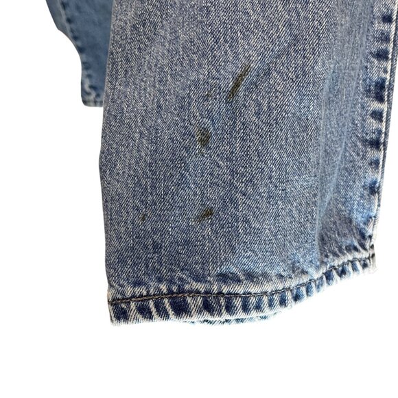 VTG 90s Levi’s Silvertab Loose Denim Jeans 36x30* Skate Baggy DISTRESSED GRUNGE - Picture 6 of 11